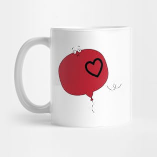 Red Balloon Mug